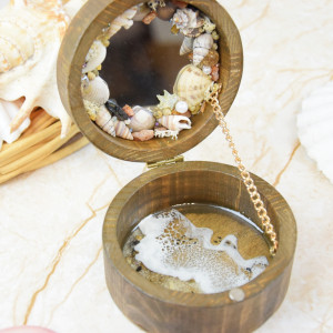 Szkatułka morski wieniec 03