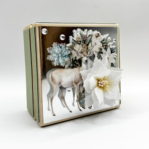 Szkatułka świąteczna na prezent 01