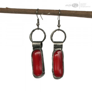 Szklaki ciemnoczerwone