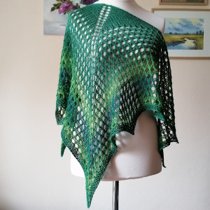 Szmaragdy - jak jedwab 100% wełenka merino extrafine