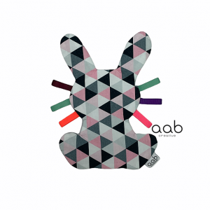 Szmatka sensoryczna Trójkąty (króliczek) (421252)