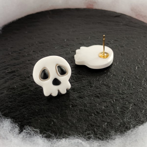 Sztyfty czaszka Halloween