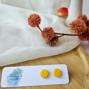 Sztyfty guziki żółte