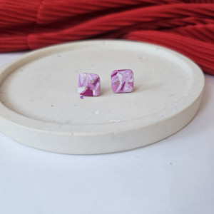 Sztyfty Kwadraty róż mix