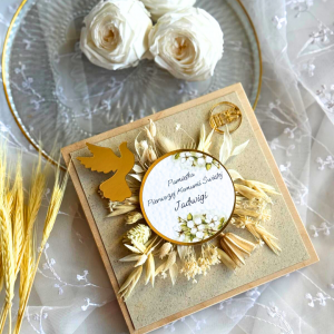 Szybka wysyłka!Pamiątka na Komunię na pieniądze nowość 2026