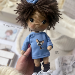 Szydełkowa laleczka Hope
