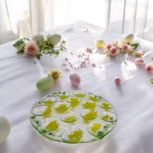 Talerz na jajka okrągły