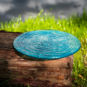 Talerz woda akwamaryna