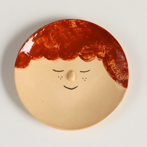 Talerzyk na biżuterię, buźka Rudzielec