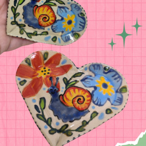 Talerzyk ze ślimaczkiem