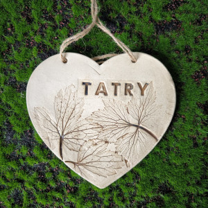 TATRY Serce XL w stylu rustykalnym