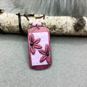 „TESSA” wisiorek z glinki polimerowej