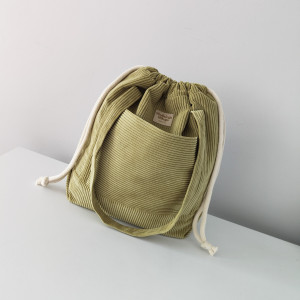 Torba SummerBag L I M A-duża różowa torba sztruksowa