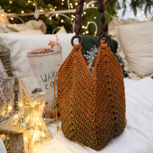 Torebka ombre z rączkami