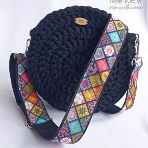 Torebka ze sznurka bawełnianego 25cm