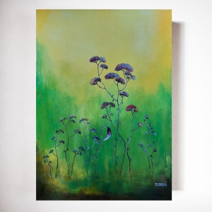 Trawki -obraz akrylowy formatu 70/50 cm