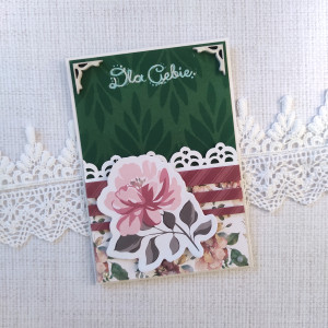 Uniwersalna kwiecista kartka #4