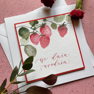 Urodzinowa truskawki