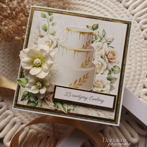 Urodziny, kartka urodzinowa w pudełku personalizowana, u71