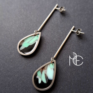 w turkusie no2 - kolczyki