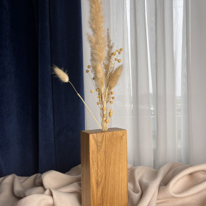 Wazon drewniany - dębowy - nr 11