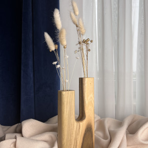 Wazon drewniany - orzech włoski - nr 1