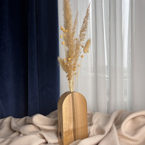 Wazon drewniany - orzech włoski - nr 9