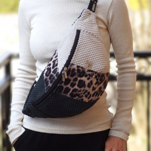 welurowa damska nerka  XXL