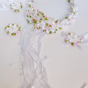 Wianek na Pierwszą Komunię Świętą plus dodatki