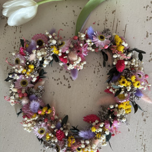 Wianek serce Walentynki