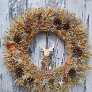 Wianek świąteczny, shades of Christmas, #S3, 45 cm