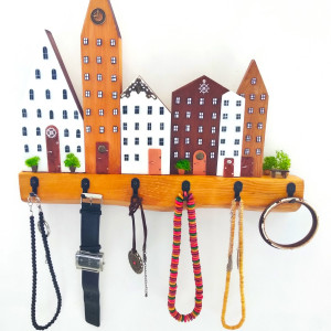 Wieszak „Ulica Ogrodowa”.