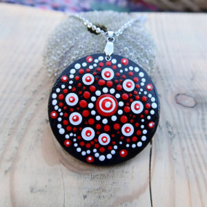 Wisiorek ręcznie malowany - ENERGY