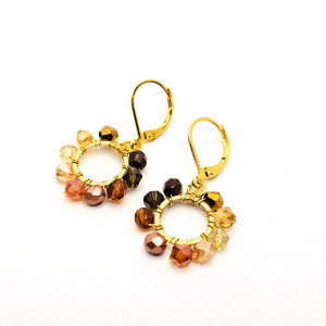 Wiszące kolczyki koła 3