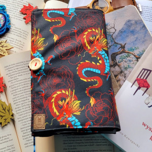 Wodoodporne etui na książkę: ogniste smoki