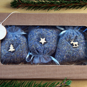 Woreczki zapachowe lawenda prezent mikołajki