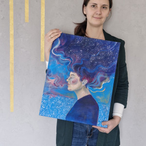 WYPRZEDAŻ obraz "Fantazja" Ela Jankowska