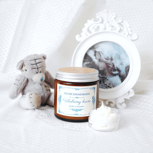 WYPRZEDAŻ ULUBIONY KREM 160 ml Świeca sojowa  NOSTALGIA