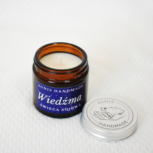 WYPRZEDAŻ Wiedźma  55 ml - Świeca sojowa lawenda
