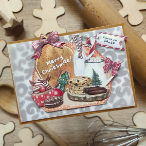 XMAS Kartka świąteczna "Świąteczne frykasy" 6