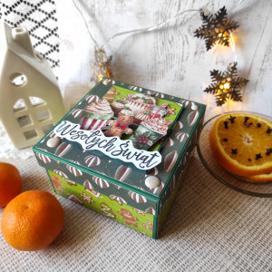 XMAS Pudełeczko na świąteczny upominek #2