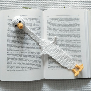 zakładka do książki gęś, gąska