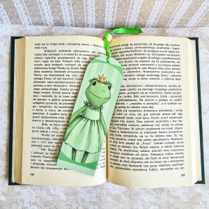 Zakładka do książki - Księżniczka / żabka