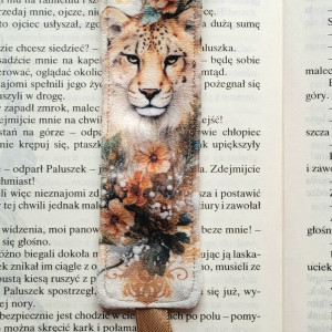 Zakładka do książki: lampart