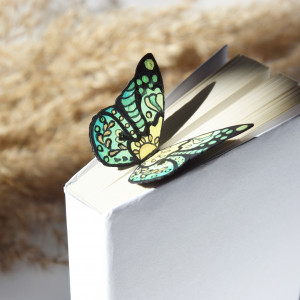 Zakładka do książki "On Paper" Motyl malowany 03