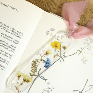 Zakładka do książki wiosenne kwiaty żywica łąka XXIII