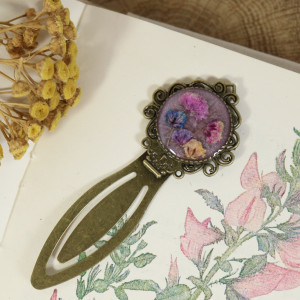 Zakładka do książki żywica gipsówka wrzos