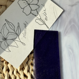 Zamówienie indywidualne – Para broszek Clematis / Milin