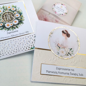 Zaproszenie Komunia #3