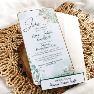 Zaproszenie komunijne nr 6